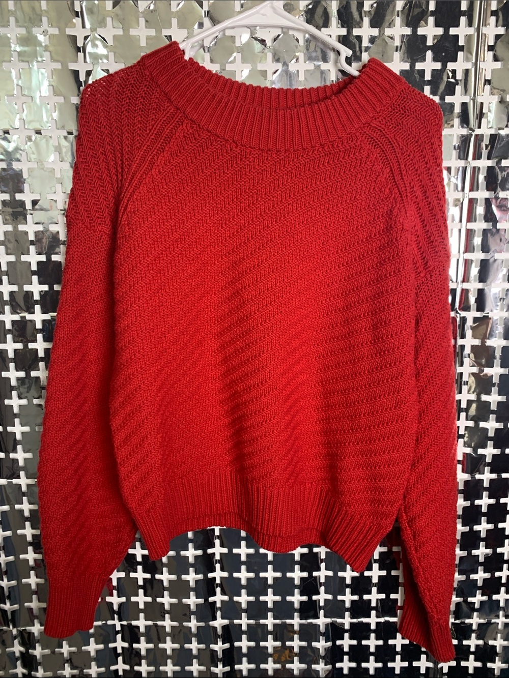 Universal Thread Bright Red Crewneck Sweater